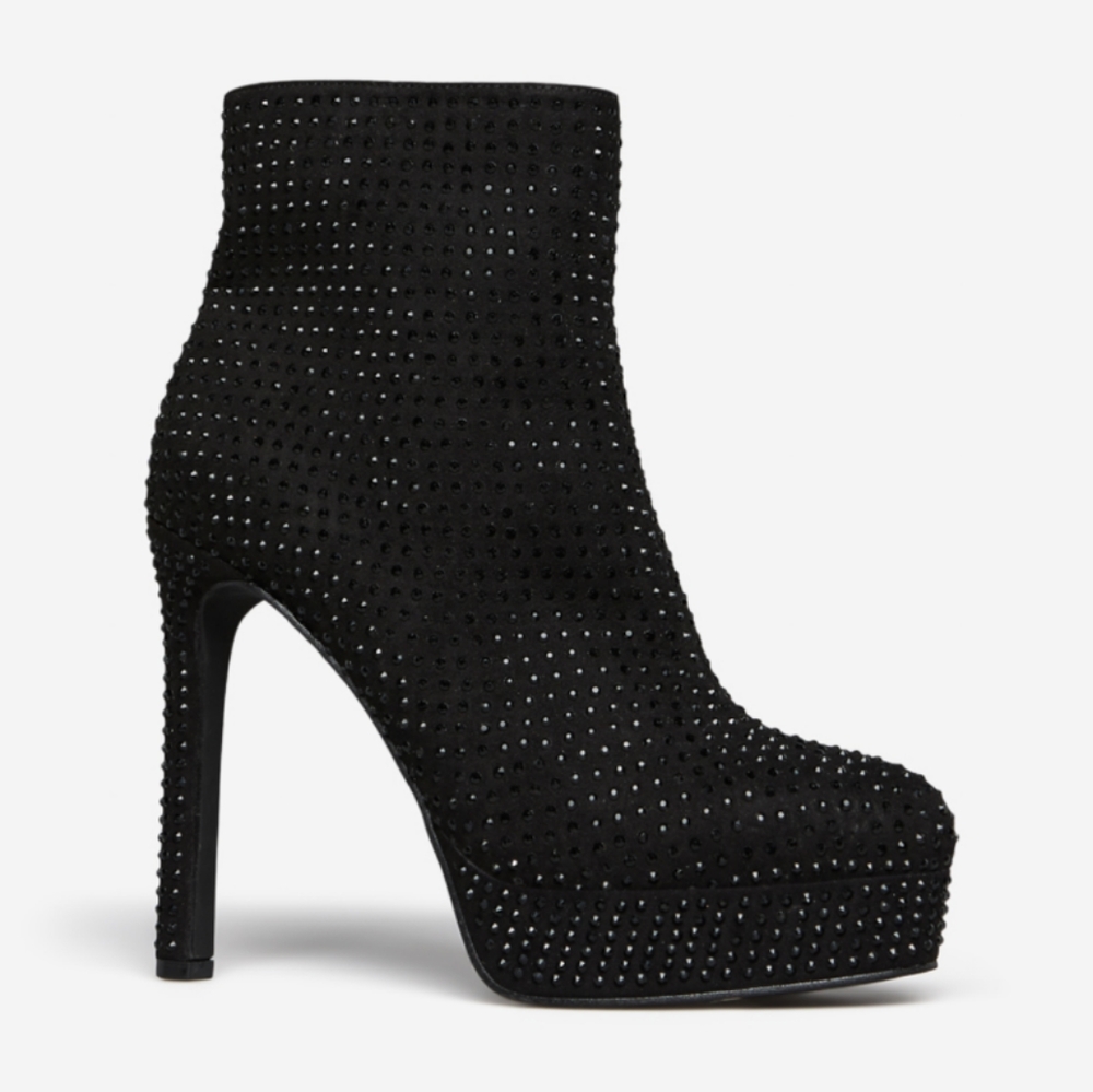 Jasmeen Rhinestone Bootie